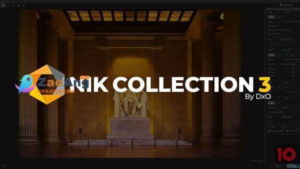 Nik Collection by DxO 3.0.8 Win/Mac版|Photoshop胶片降噪锐化HDR特效滤镜