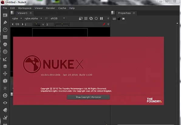 旧版Nuke 10 The Foundry Nuke 10.0v1 Studio Win64破解版特效合成软件版 